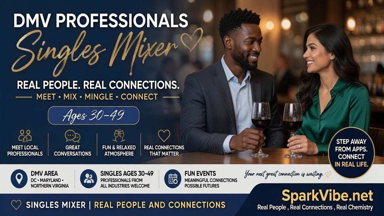 DC  Singles and Dating : Meet, Mix & Mingle with Singles Ages 30–49