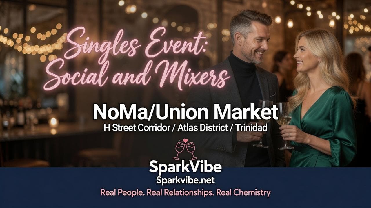 NoMa /Union Market /H St Single Event | Mingles Mixer | 42-55