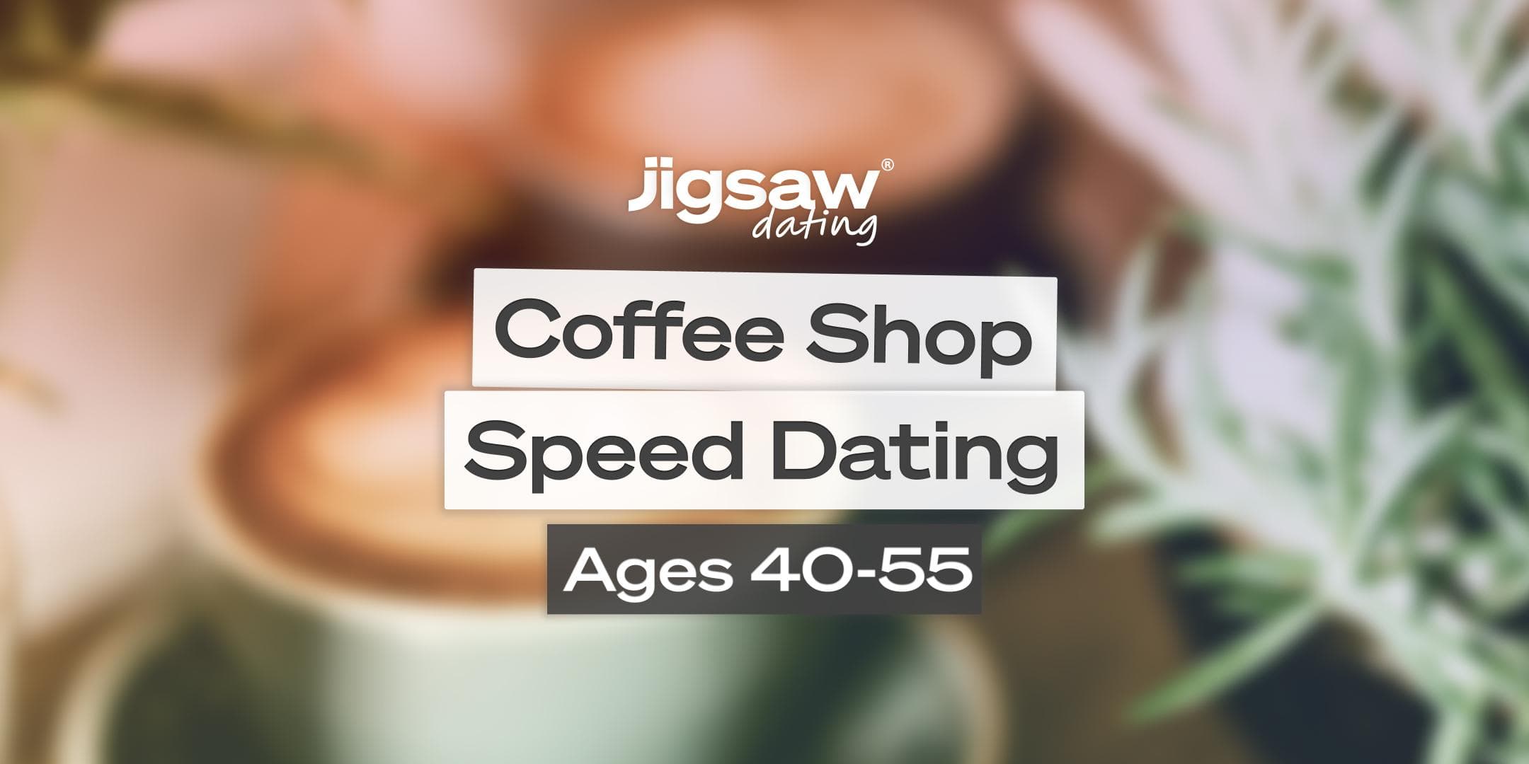 Washington, DC Singles Event: Speed Dating (Ages 40-55) at Coffee Shop