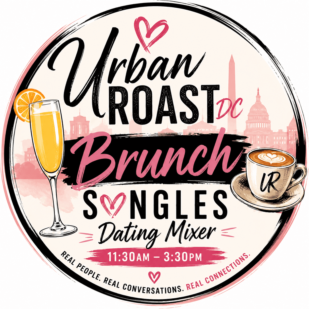 Sunday Brunch Singles Dating Mixer at Urban Roast DC