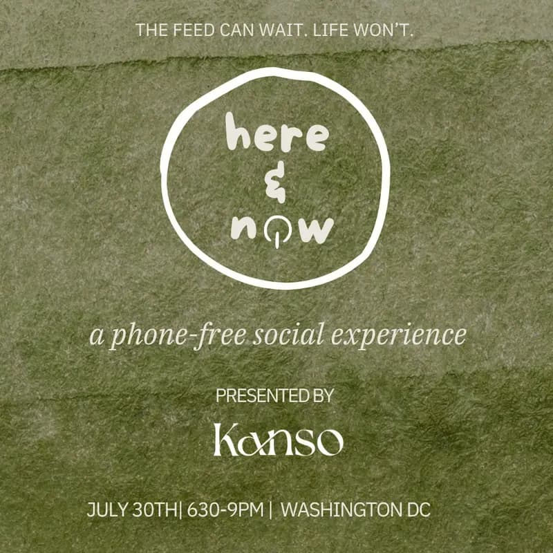 Here & Now: A Phone-Free Experience (Washington D.C.)