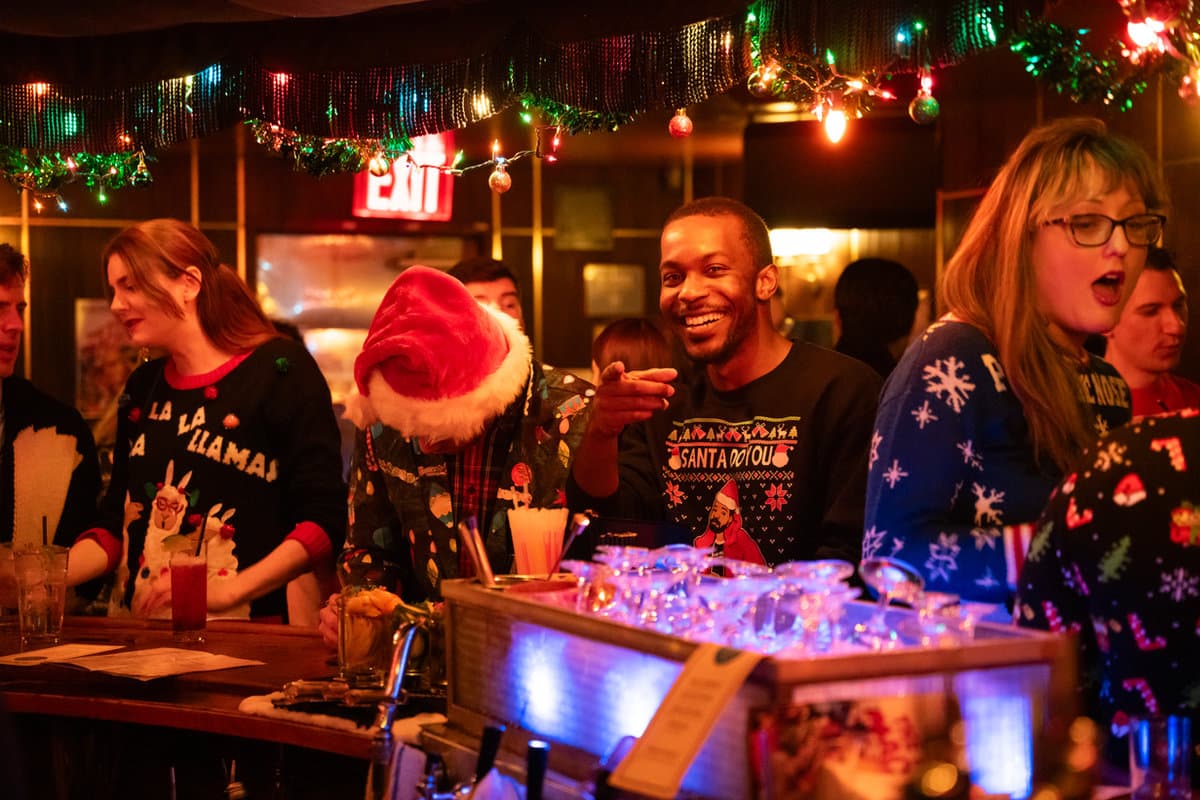 Late 20s/30s Ugly Holiday Sweater Happy Hour, Shaw